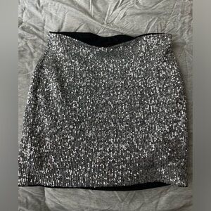 Express Sequined Skirt